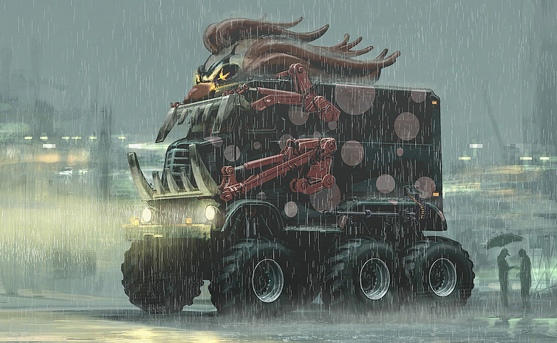 Illustration for article titled The Sweet Art of the New Twisted Metal Game